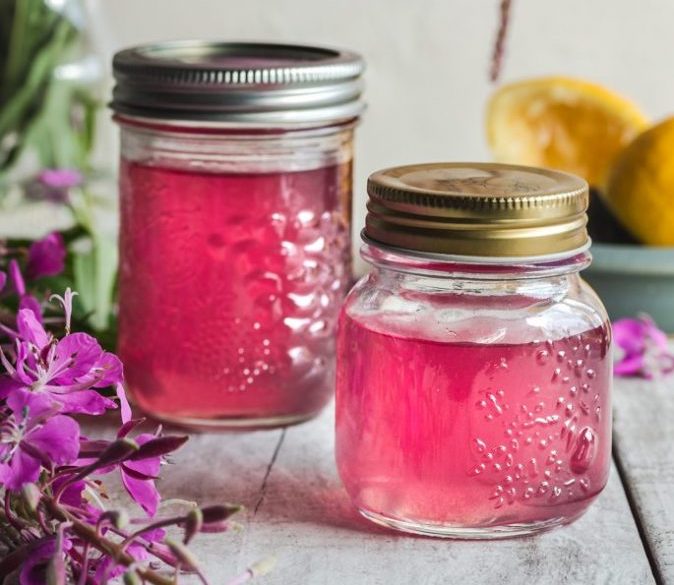 Fireweed Simple Syrup