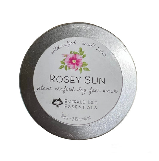 Rosey Sun •plant-crafted dry face mask•